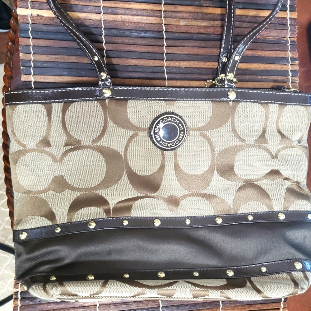 Vintage Coach Bucket Purse